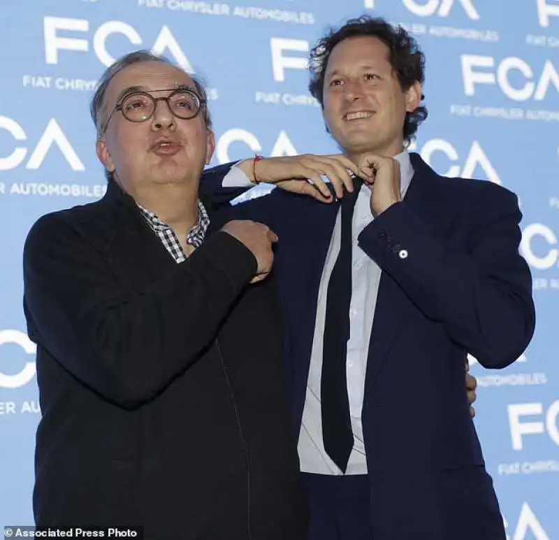 SERGIO MARCHIONNE E JOHN ELKANN