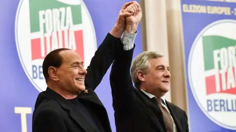 SILVIO BERLUSCONI ANTONIO TAJANI