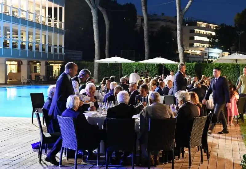 tifosi romanisti a cena (1)