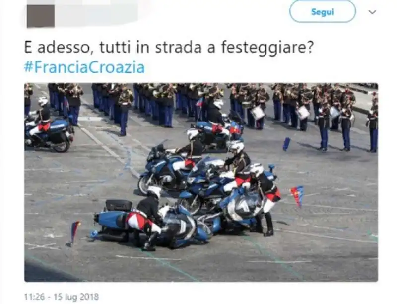 tweet e meme dopo la finale del mondiale francia croazia 7