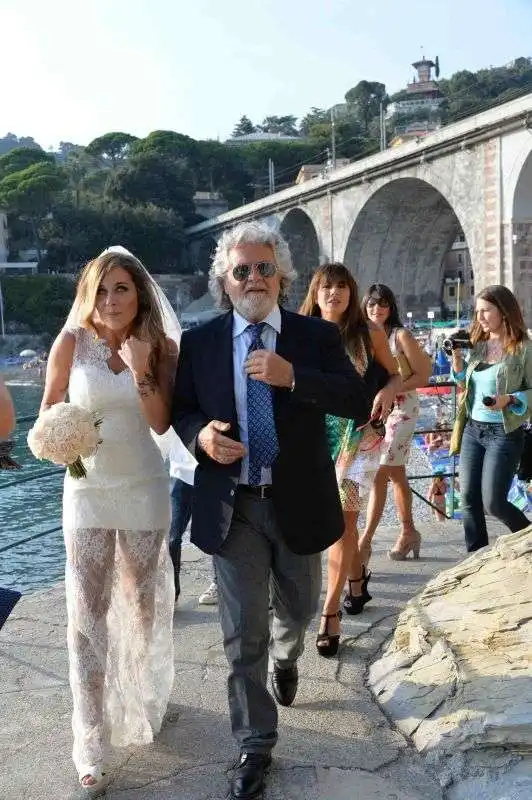 VALENTINA SCARNECCHIA E BEPPE GRILLO 