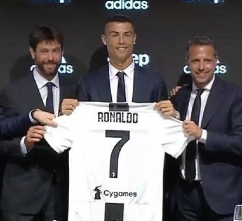 agnelli cr7 paratici