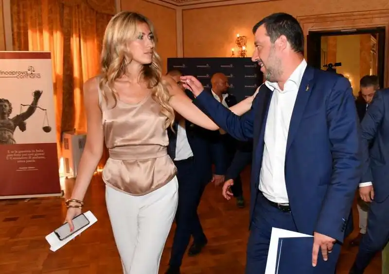 annalisa chirico e matteo salvini  foto di bacco (2)