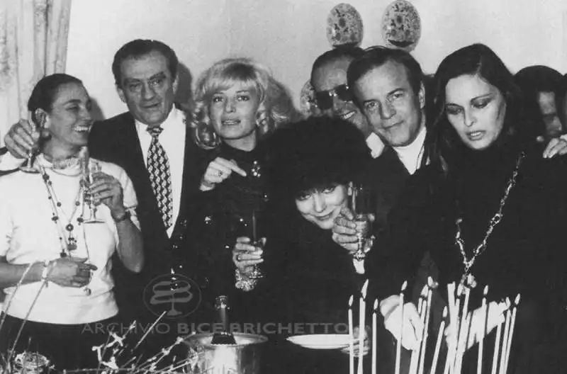 bice brichetto, luchino visconti, monica vitti, valentina cortese, mauro bolognini, franco zeffirelli, lucia bose'