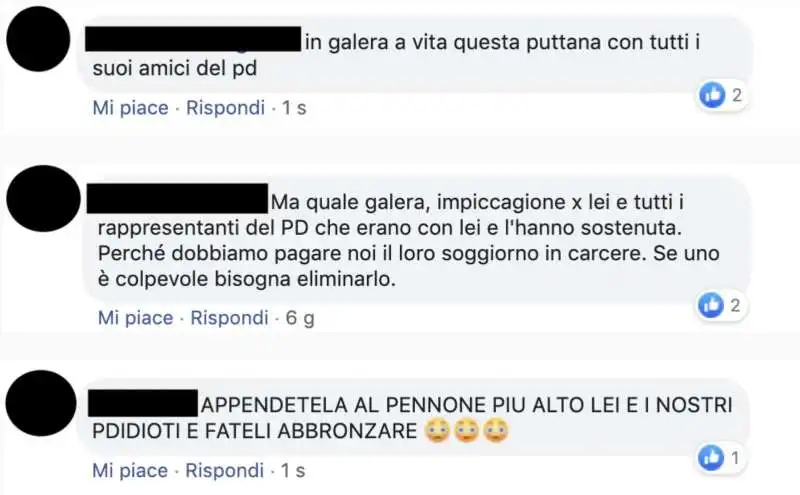 commenti razzisti e insulti nel gruppo facebook chiuso per finanzieri 15