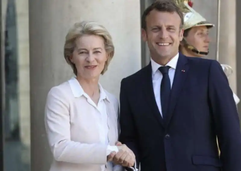 emmanuel macron ursula von der leyen 5