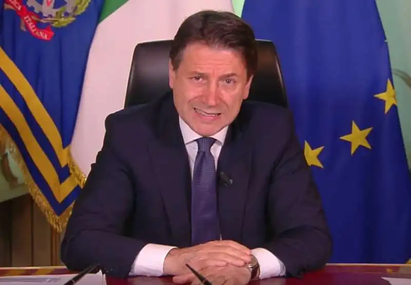 GIUSEPPE CONTE E L ANNUNCIO SULLA TAV