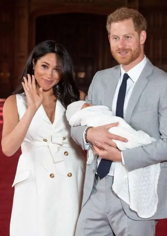 harry, meghan e archie 1