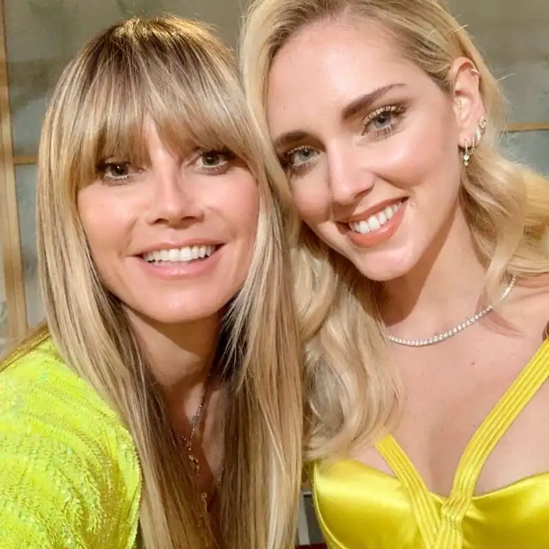 heidi klum chiara ferragni