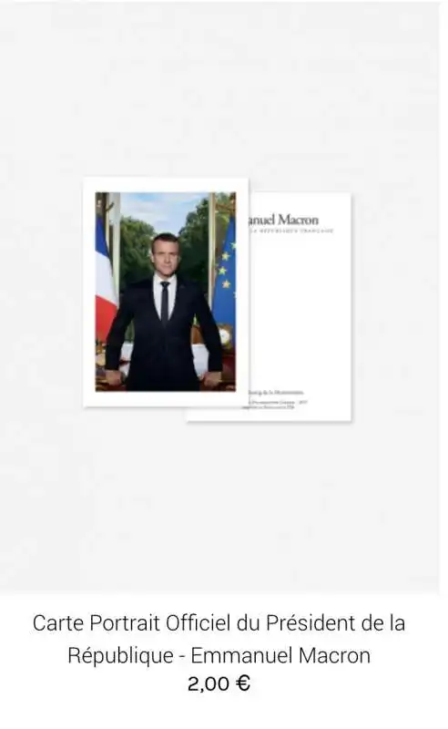 i souvenir dell'eliseo by macron 2