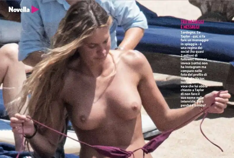 IL TOPLESS DI TAYLOR MEGA