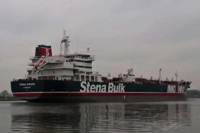 LA STENA IMPERO - PETROLIERA BRITANNICA SEQUESTRATA DALL IRAN  