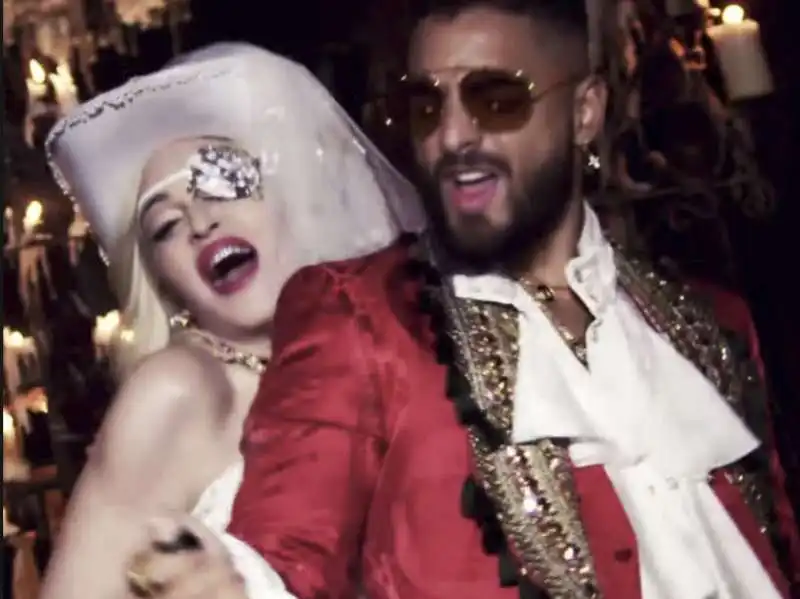 madonna + medellin   maluma 1