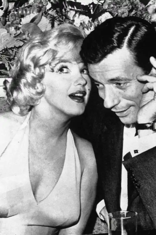 marilyn monroe yves montand