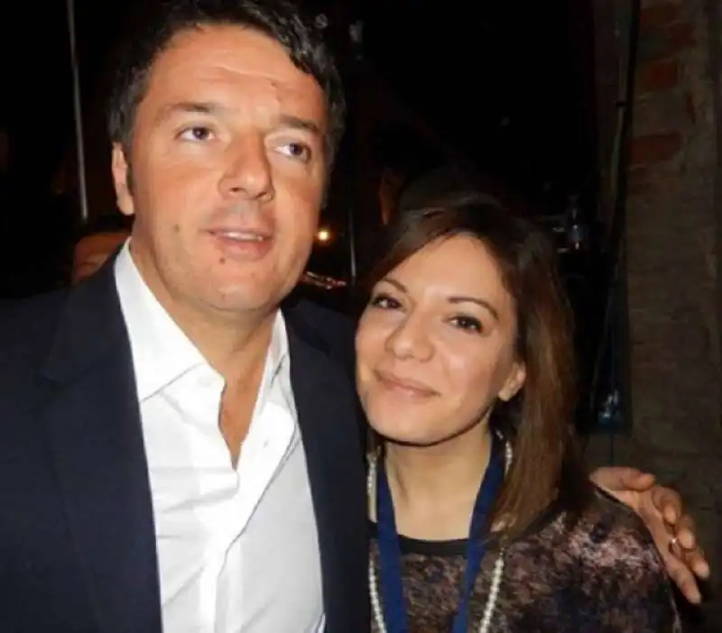 matteo renzi con anna rita leonardi