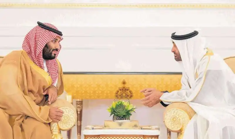 MOHAMMED BIN SALMAN E MOHAMMED BIN ZAYED