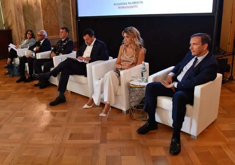 paola severino gennaro vecchione francesco vestito matteo salvini annalisa chirico luigi gubitosi  foto di bacco