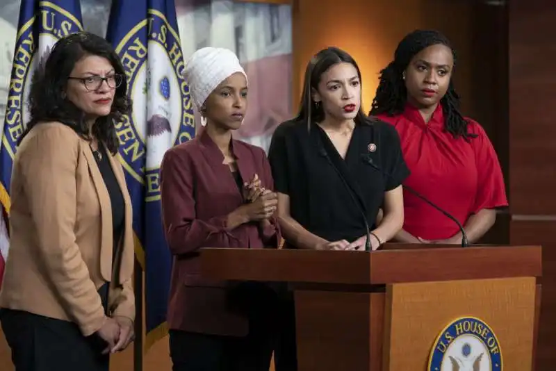 rashida tlaib ilhan omar alexandria ocasio cortez ayanna pressley