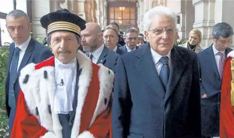 RICCARDO FUZIO SERGIO MATTARELLA