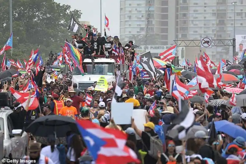 ricky martin e le proteste contro ricky rossello'