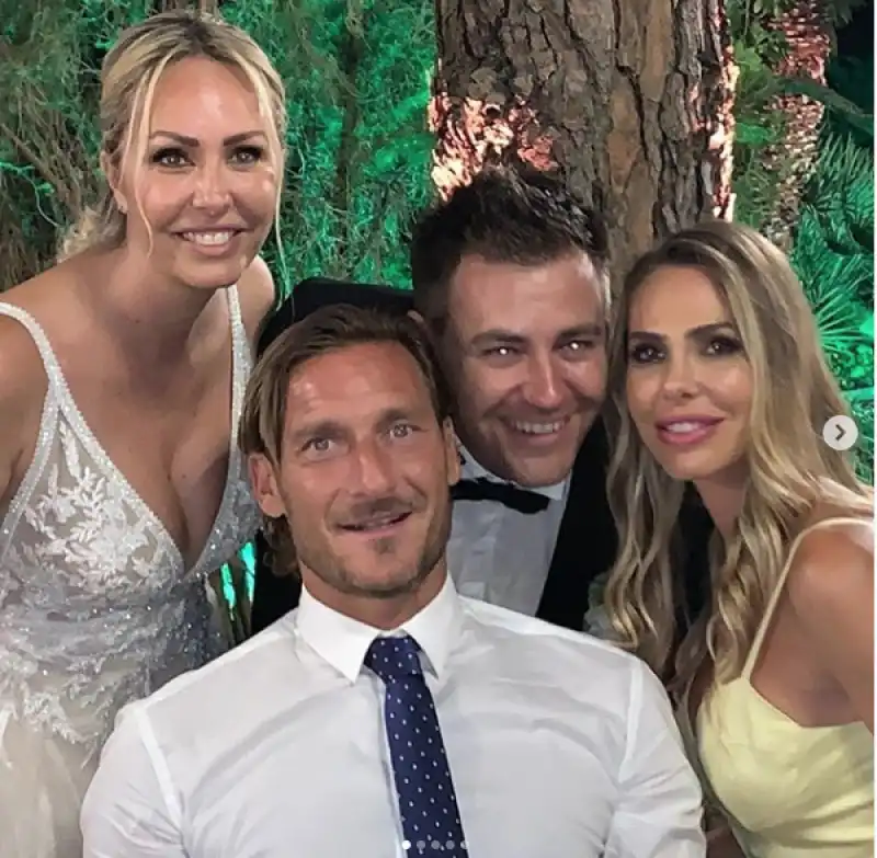 totti ilary silvia blasi e il marito