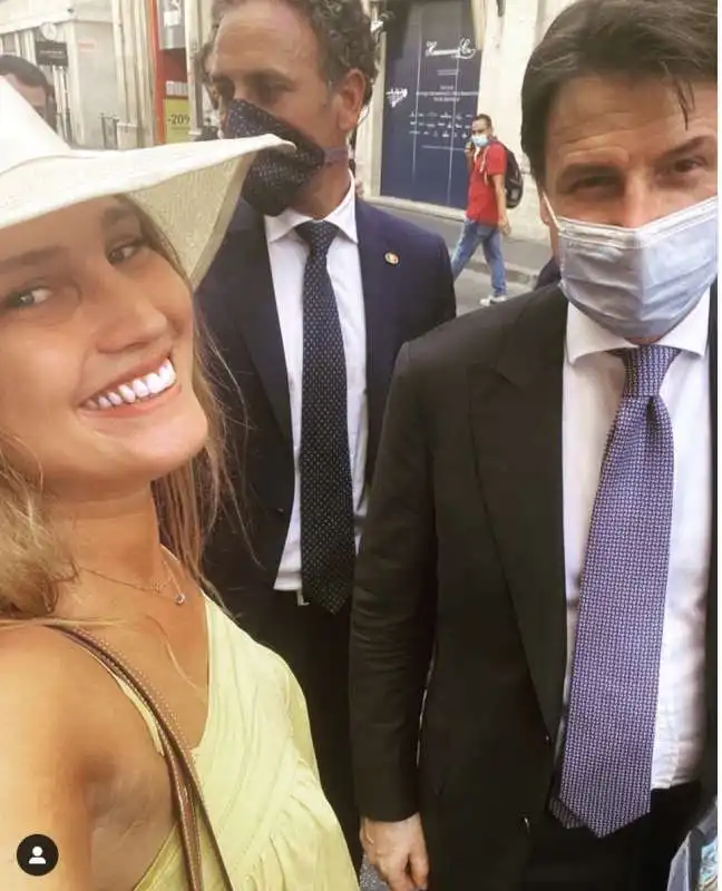 Alessandra Cantini con Conte