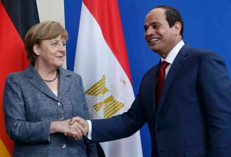 angela merkel al sisi 