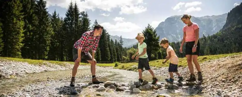 bambini in montagna