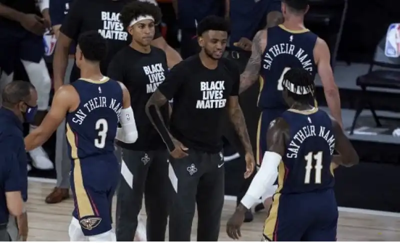 black lives matter nba