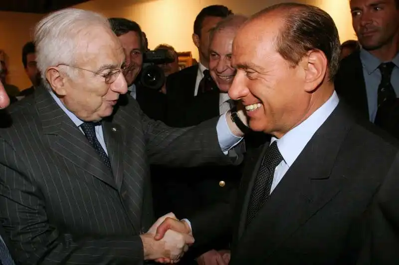 francesco cossiga e silvio berlusconi