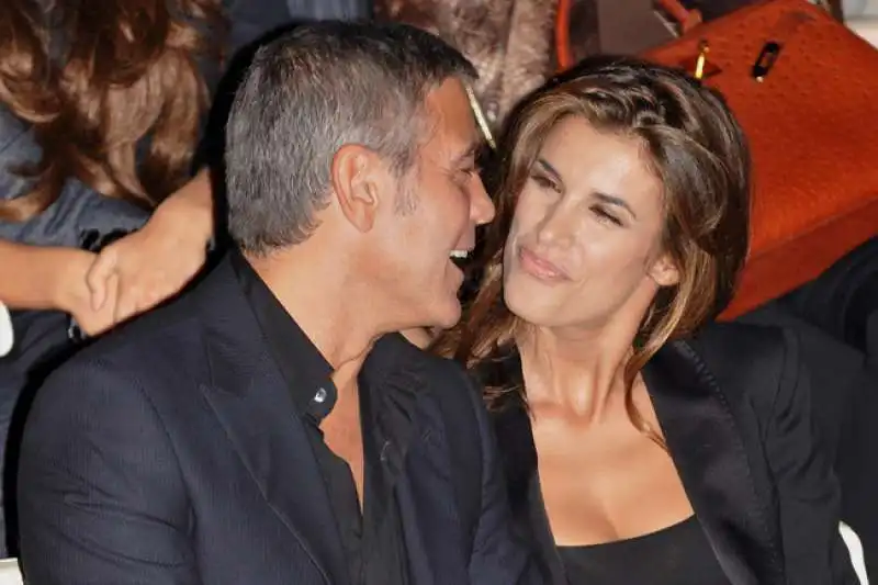 george clooney e elisabetta canalis    