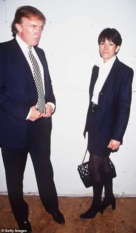 ghislaine maxwell e donald trump