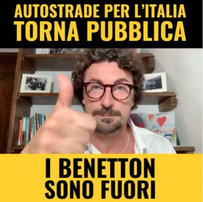 IL VIDEO DI TONINELLI SU BENETTON E AUTOSTRADE