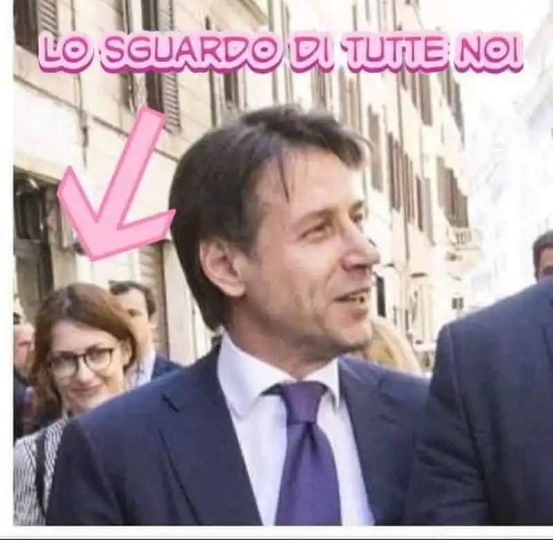 le bimbe di giuseppe conte  