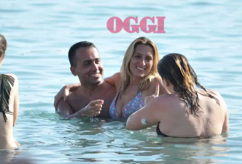 luigi di maio e virginia saba a palinuro 22