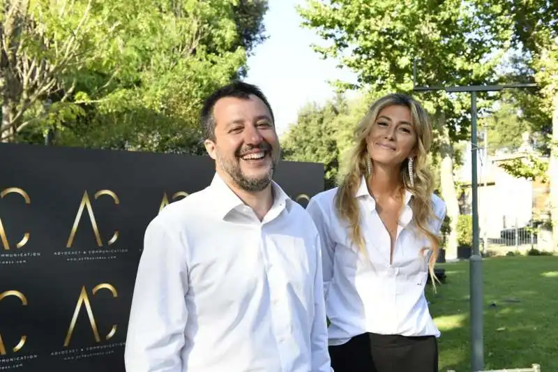 matteo salvini annalisa chirico