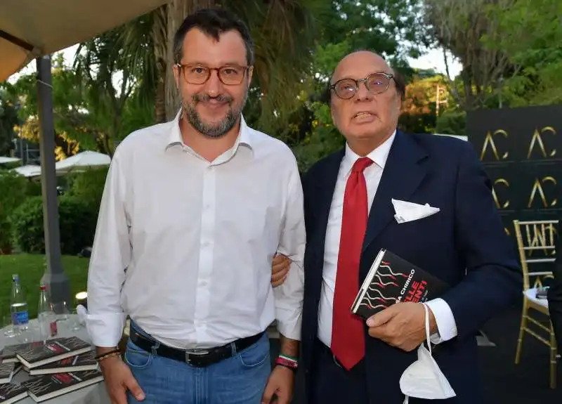 matteo salvini sergio tiberti  foto di bacco