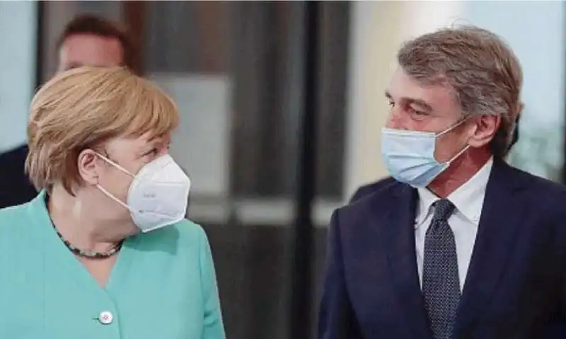 MERKEL E SASSOLI