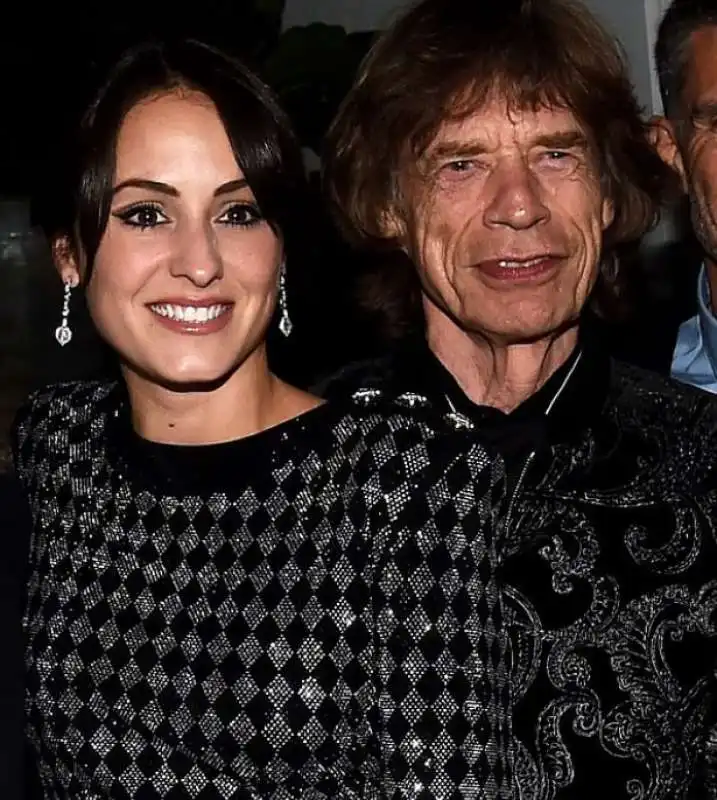 mick jagger e la fidanzata melanie hamrick 