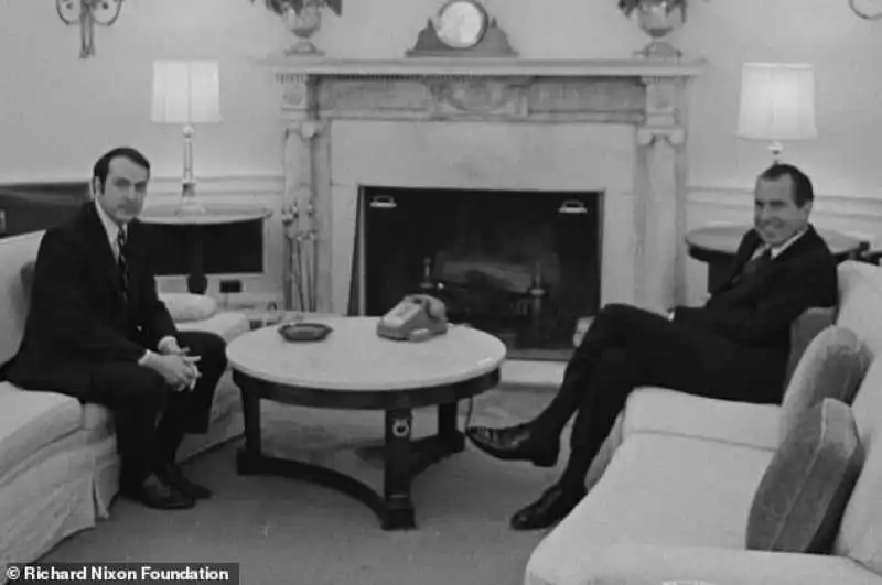 roger ailes con richard nixon alla casa bianca