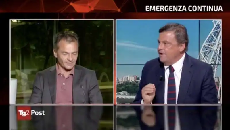 stefano fassina vs carlo calenda a tg2post