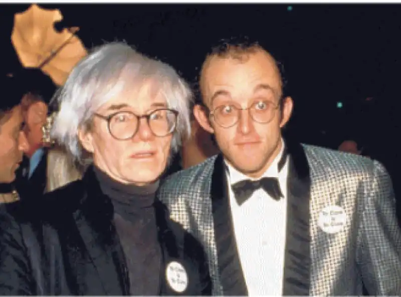 andy warhol keith haring