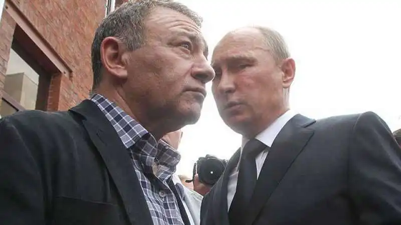 arkady romanovic rotenberg con putin 1