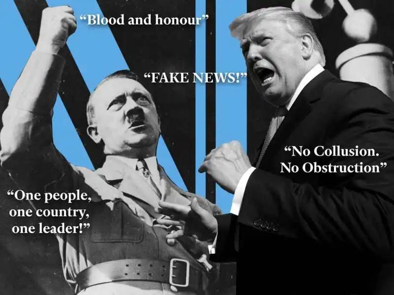 DONALD TRUMP ADOLF HITLER