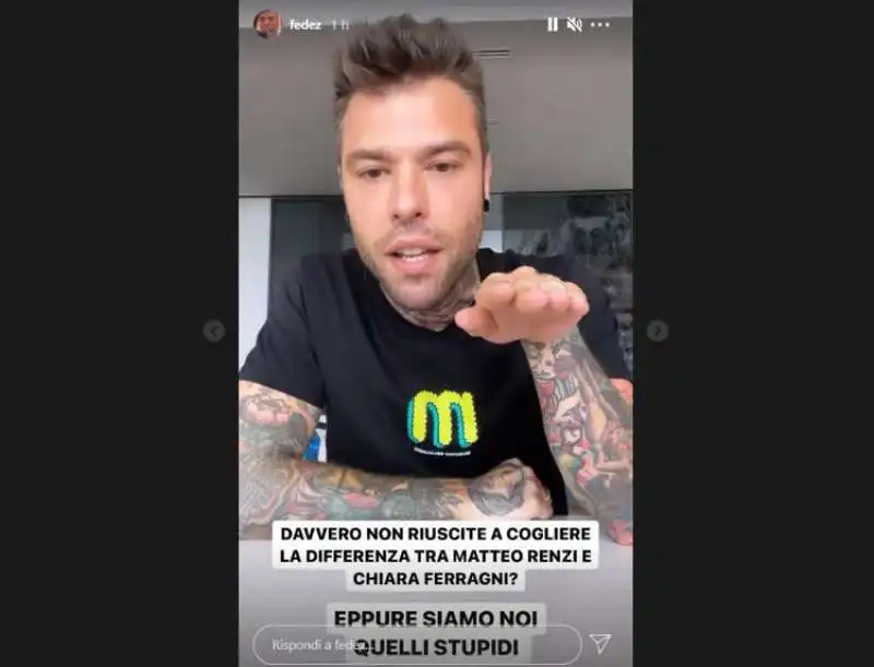 fedez contro matteo renzi 1