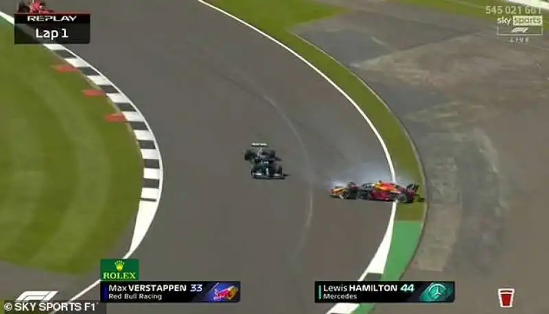 Hamilton e Verstappen