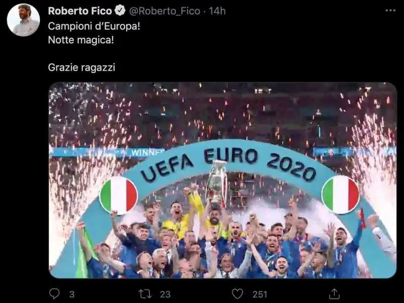 il post di roberto fico 