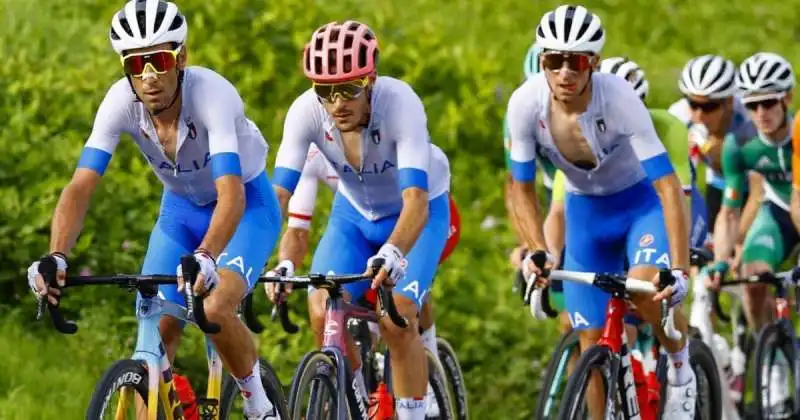 italia ciclismo olimpiadi  tokyo 2020