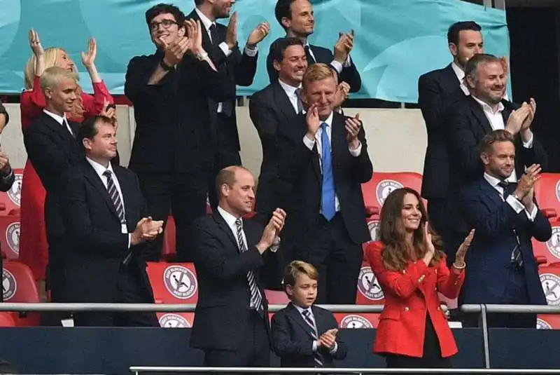 kate middleton allo stadio per inghilterra germania