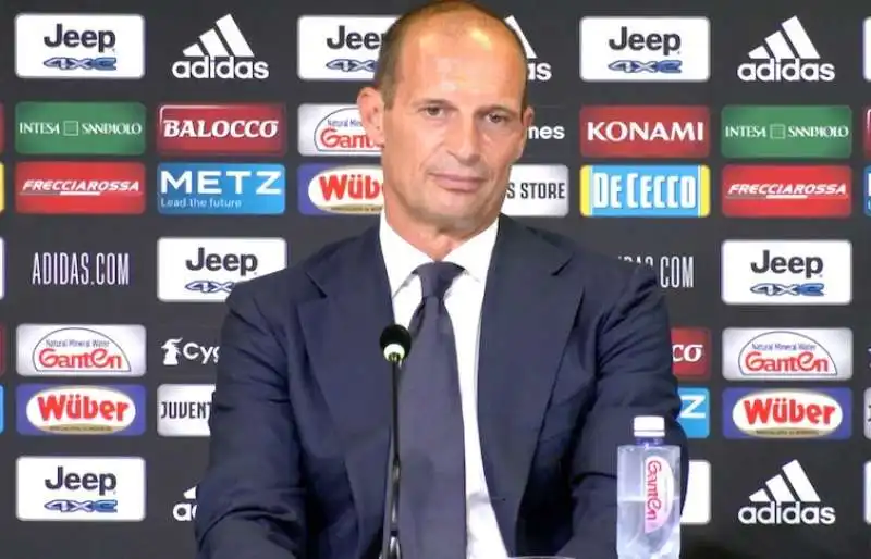 LA PRESENTAZIONE DI MASSIMILIANO ALLEGRI ALLA JUVE